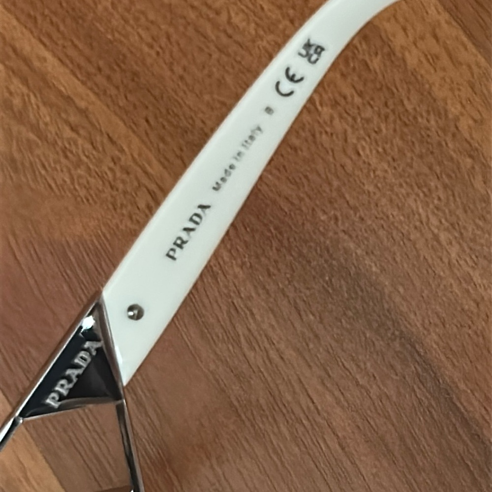 Authentic Prada Triangle Side Sunglasses - Picture 5 of 16